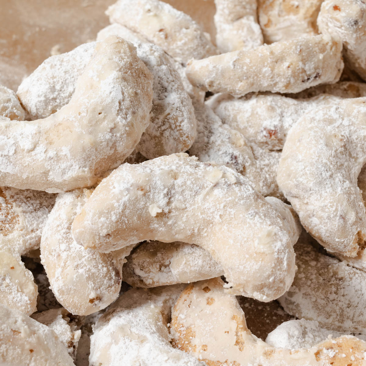 Pecan Crescent Cookies