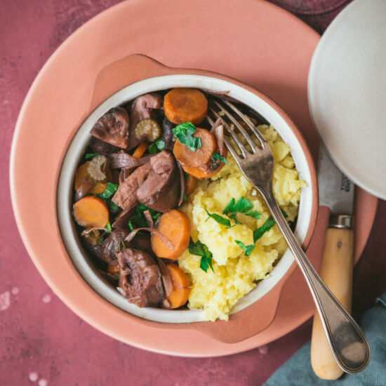 Vegetarian Beef Bourguignon
