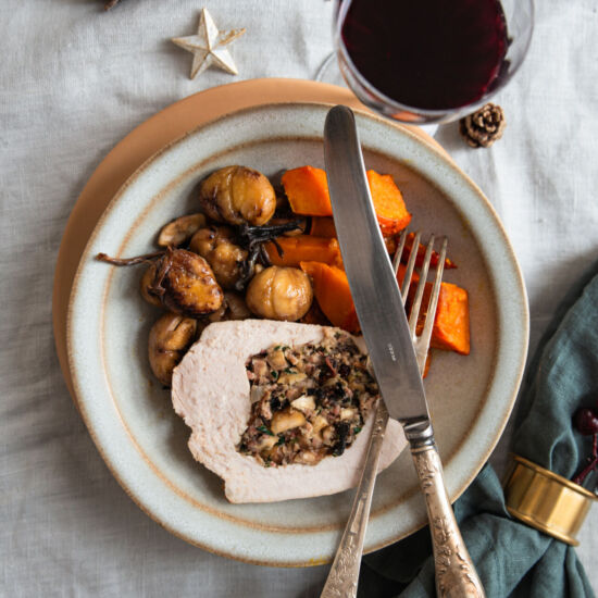 Oven-Roasted Stuffed Turkey