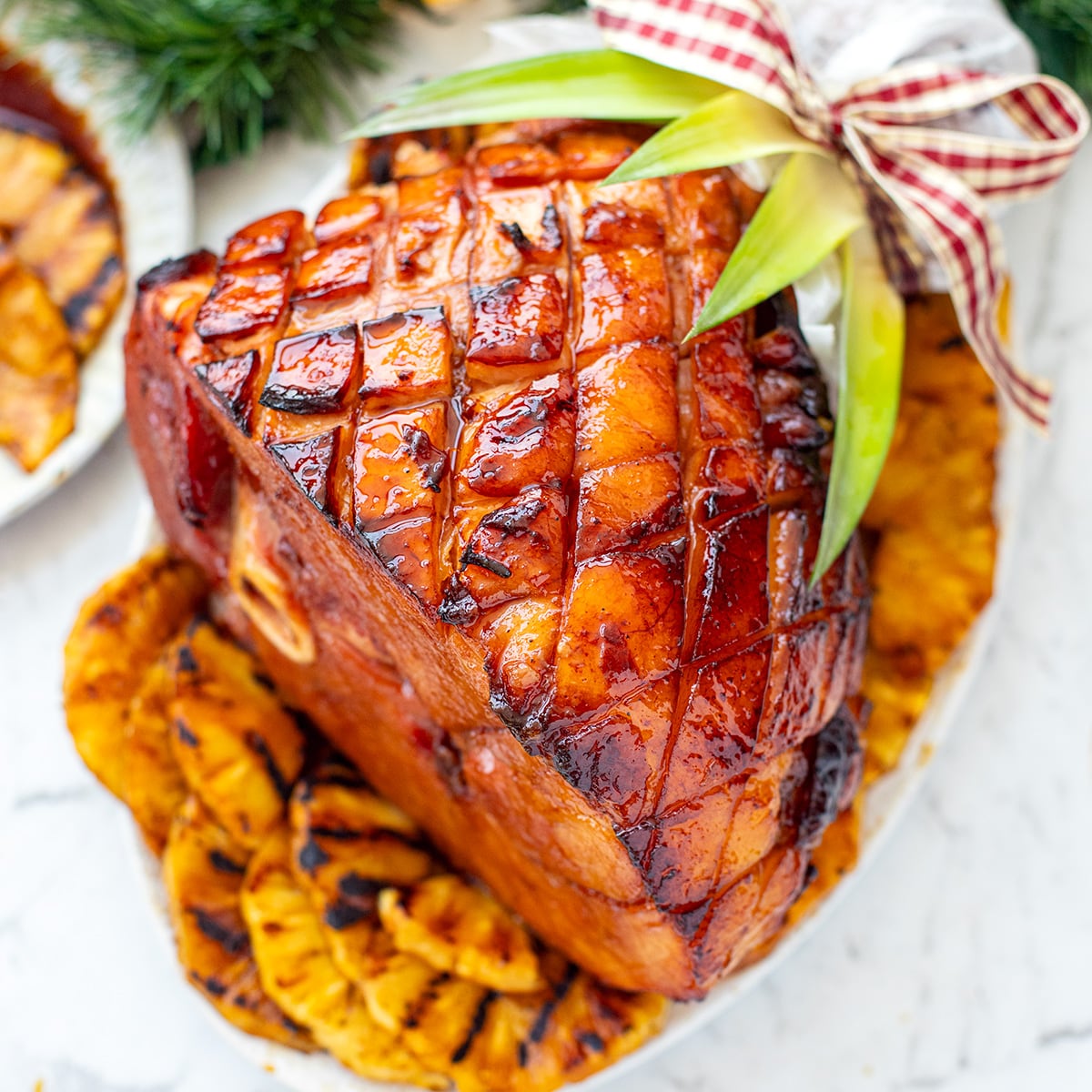 Pineapple & Rum Glazed Ham