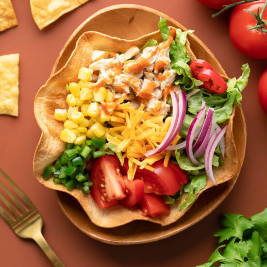 Taco Salad and Tortilla Bowls