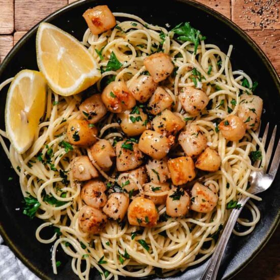 Sauteed Bay Scallops