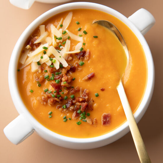 Slow Cooker Carrot Butternut Soup