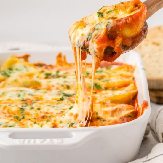 Spinach Ricotta Stuffed Shells