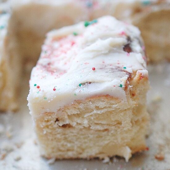 Sugar Cookie Cinnamon Rolls