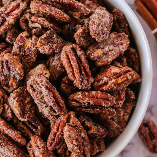 Crunchy Cinnamon Pecans