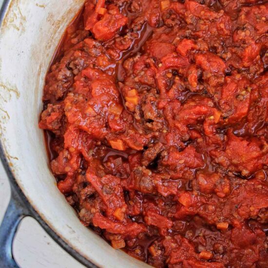 Italian Bolognese Ragu