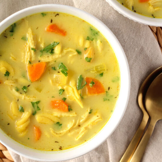 Turmeric Chicken Noodle Soup