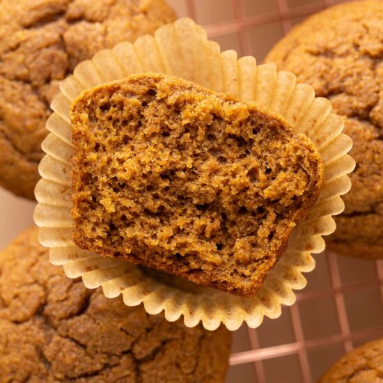 Whole Wheat Pumpkin Muffins