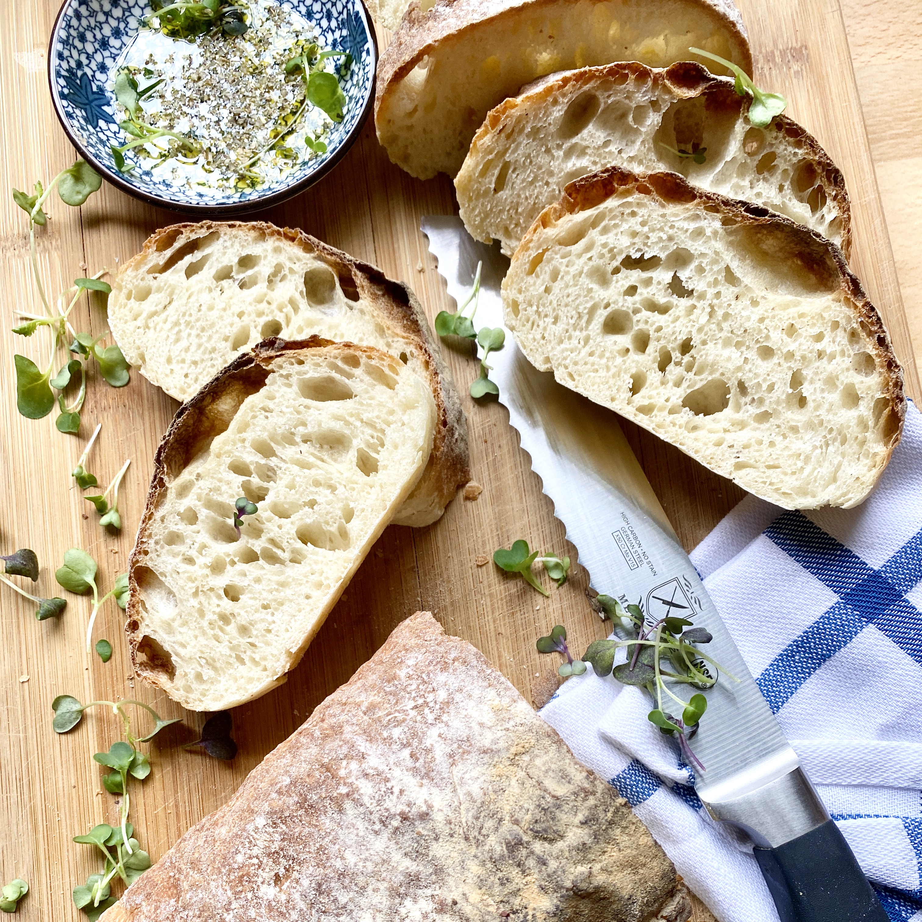 Quick & Easy Ciabatta Bread