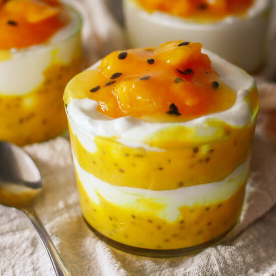 Mango Chia Pudding