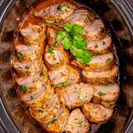 Slow Cooker Pork Tenderloin