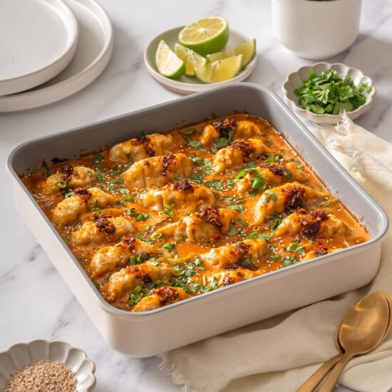 Viral Dumpling Bake