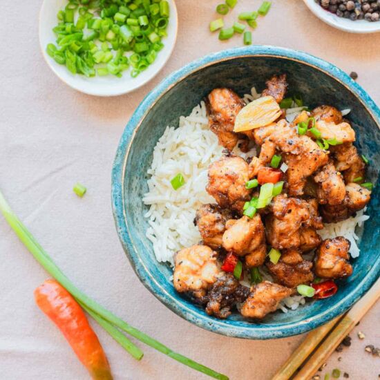 Air Fryer Salt and Pepper Chicken