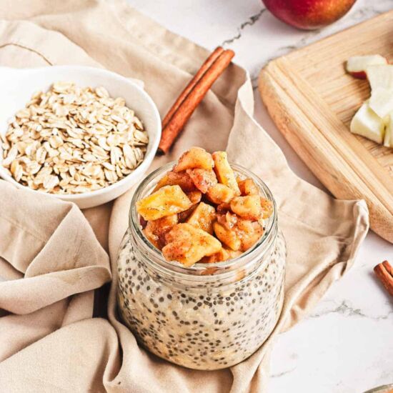 Apple Pie Overnight Oats