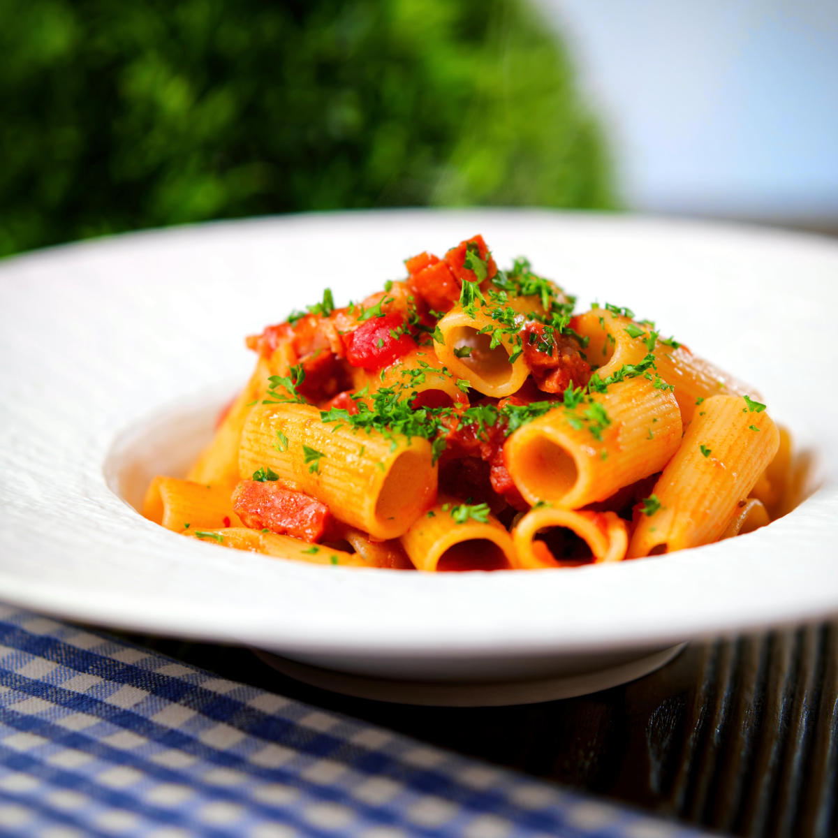 Chorizo and Bacon Pasta