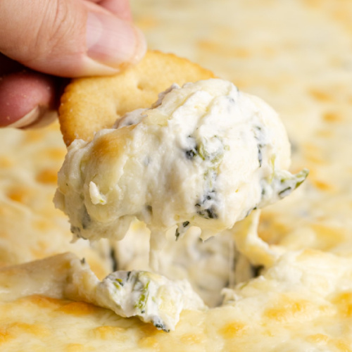 Healthy Spinach Artichoke Dip