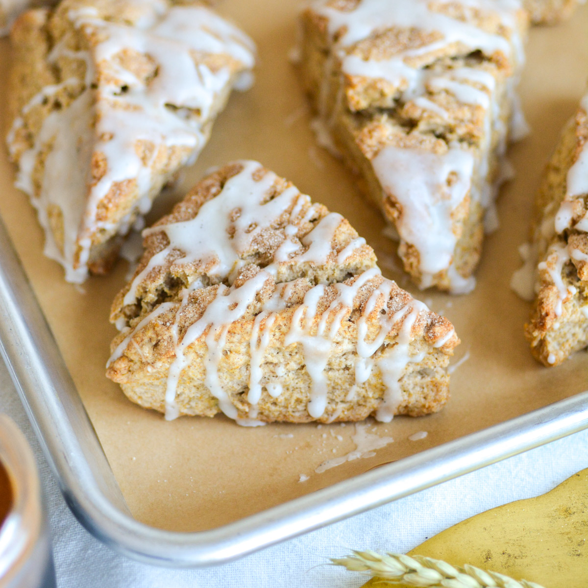 Banana Cinnamon Scones