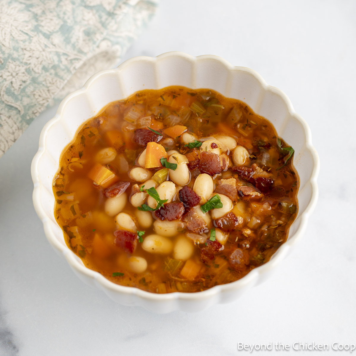 Bean with Bacon Soup
