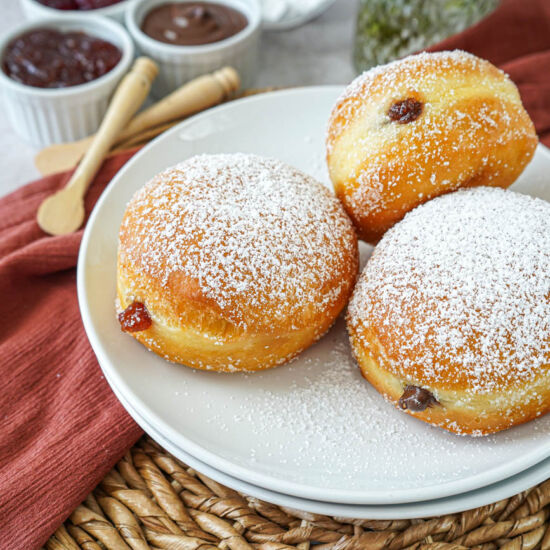 Berliner (German Filled Doughnuts)