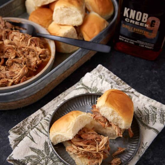 Bourbon Pulled Chicken
