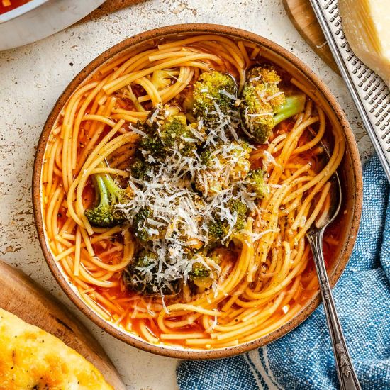 Sicilian Broccoli Soup