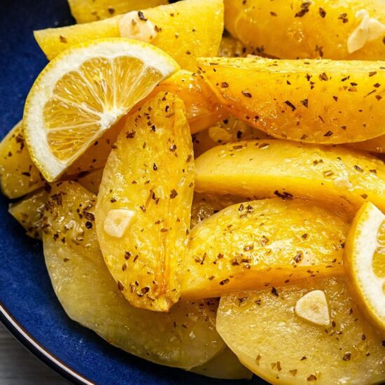 Greek Lemon Potatoes