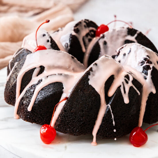 Cherry Chocolate Bundt Cake