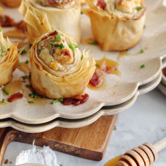 Chicken Bacon Ranch Phyllo Bites