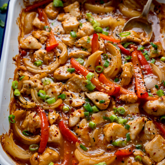 Chicken ‘Stir Fry’ Traybake