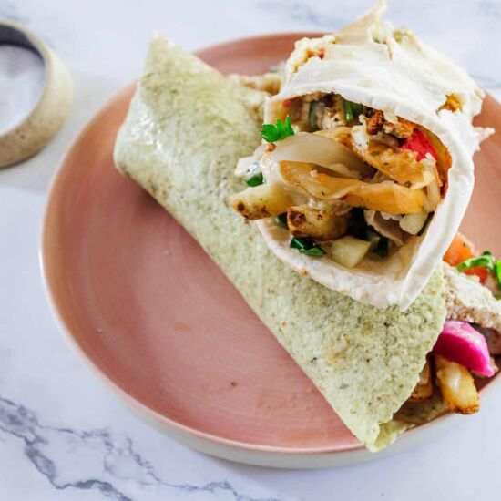 Israel-Style Chicken Shawarma Pita