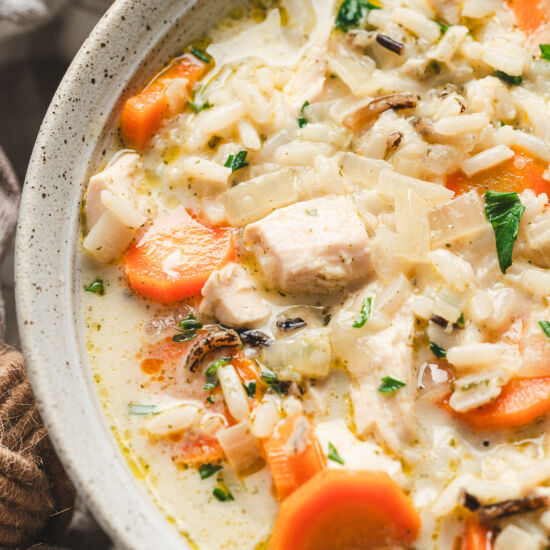 Creamy Chicken Wild Rice Soup
