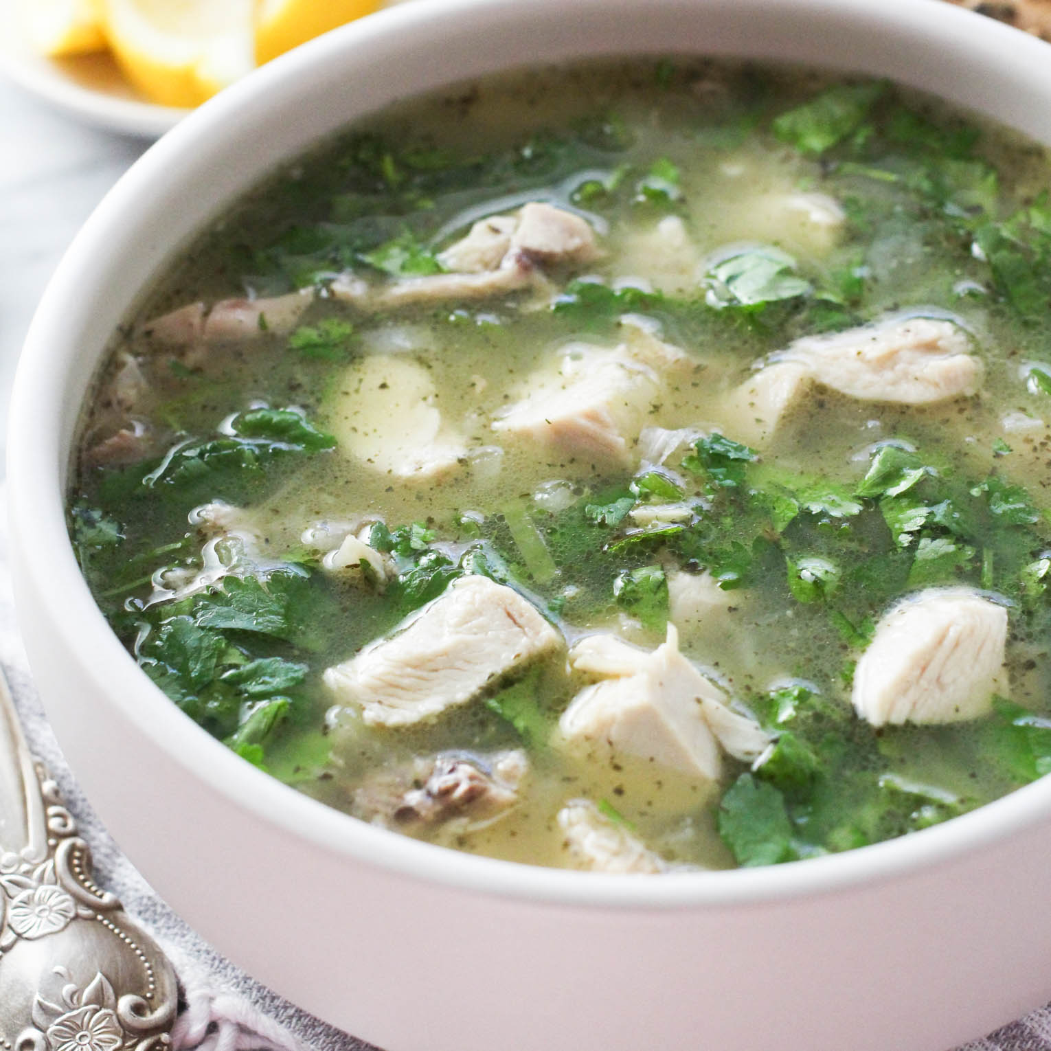 Georgian Chicken Soup – Chikhirtma