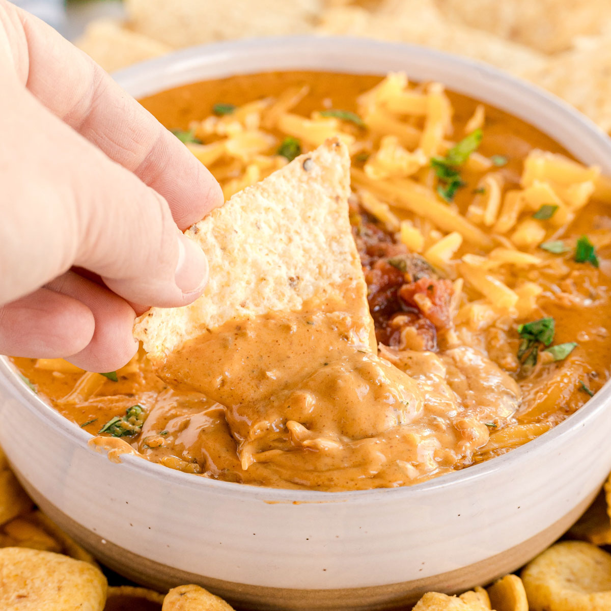 Easy Chili Cheese Dip