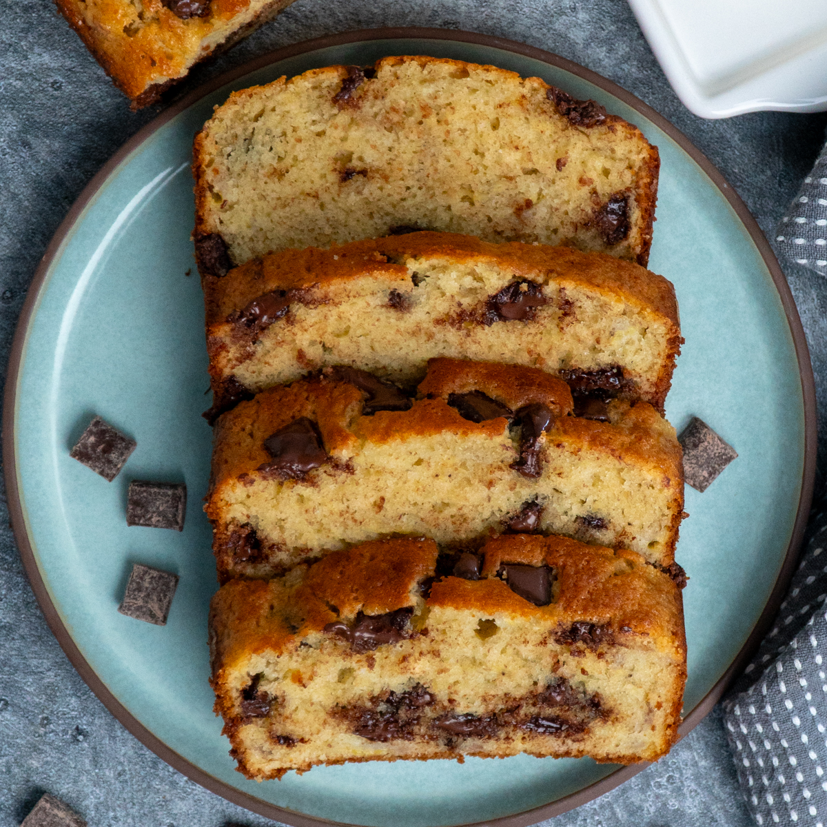 Chocolate Chunk Banana Bread