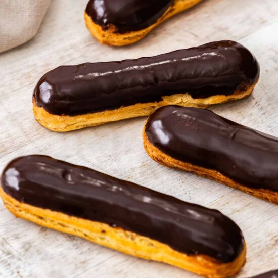 Chocolate Glaze (for Eclairs)