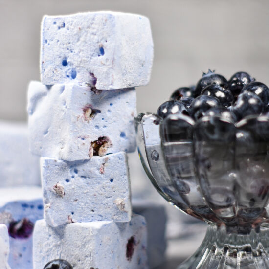 Blueberry Marshmallows