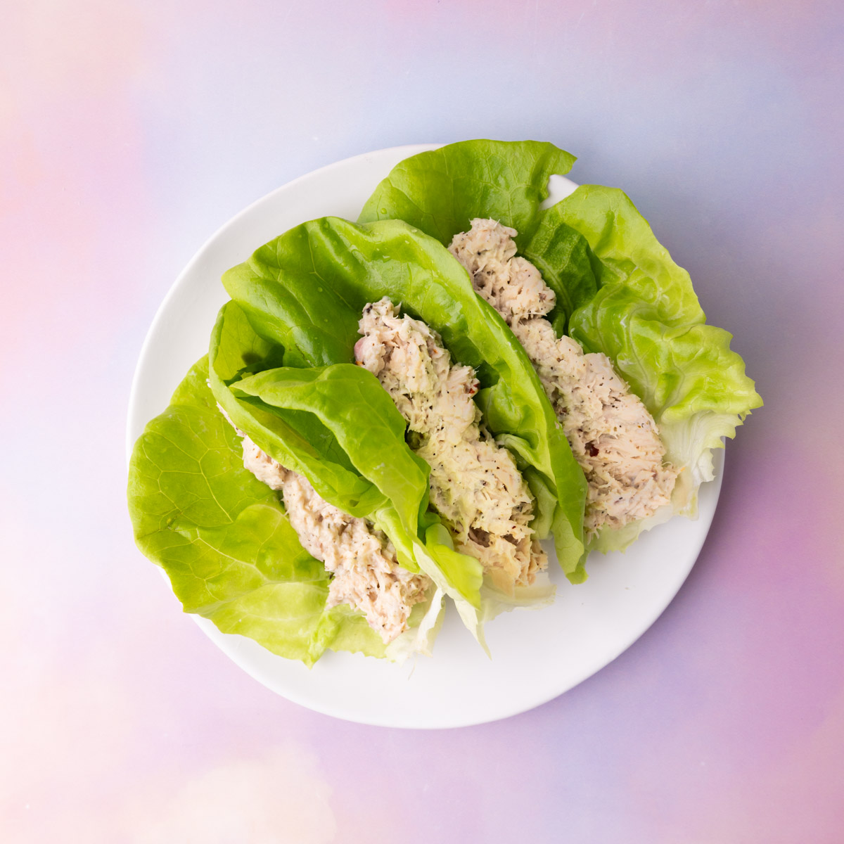 5-Minute Canned Tuna Lettuce Wraps