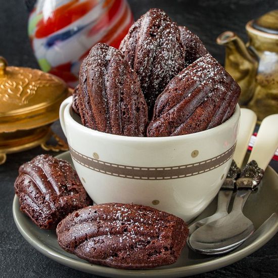 Double Chocolate Madeleines