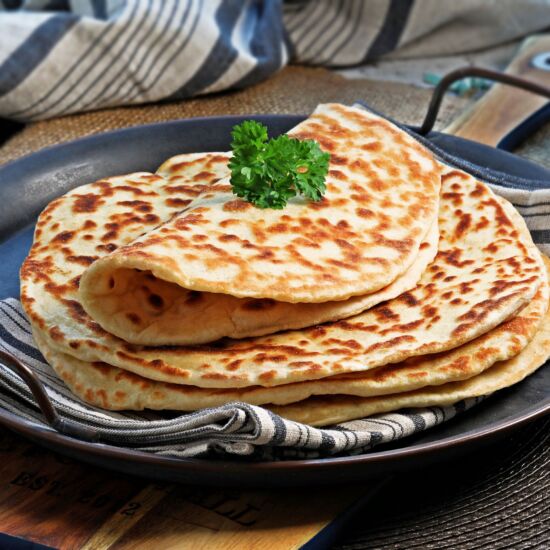 Easy Spelt Yogurt Flatbread