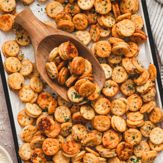 Garlic Bread Ritz Bits