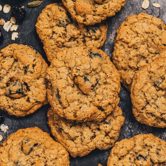 Chewy GF Cardamom Oatmeal Cookies