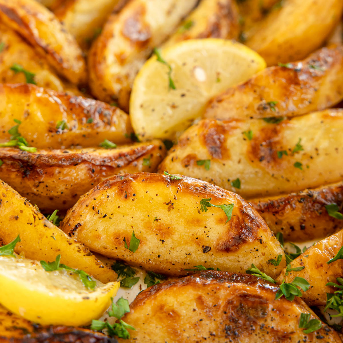 Greek Lemon Potatoes