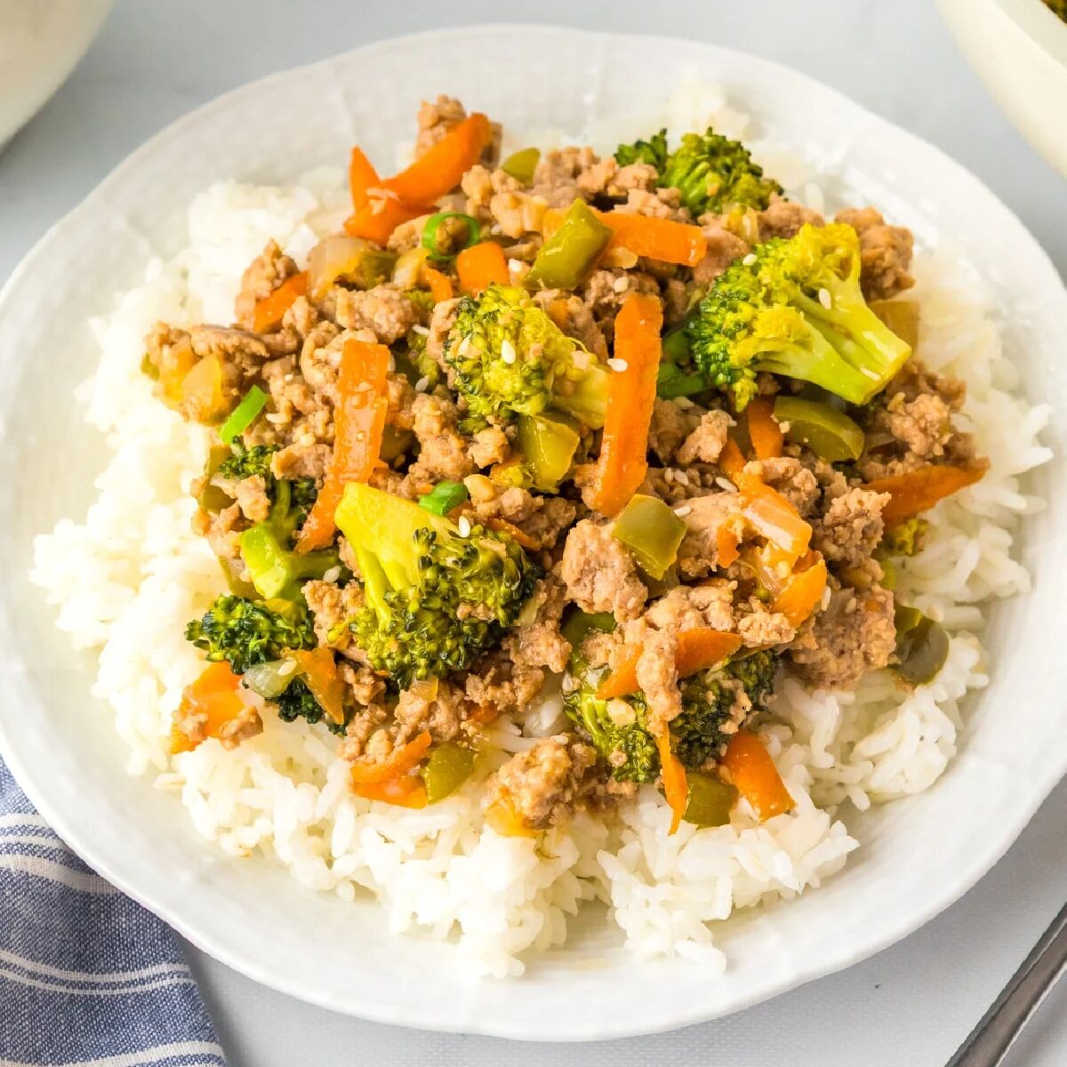 Ground Turkey Teriyaki