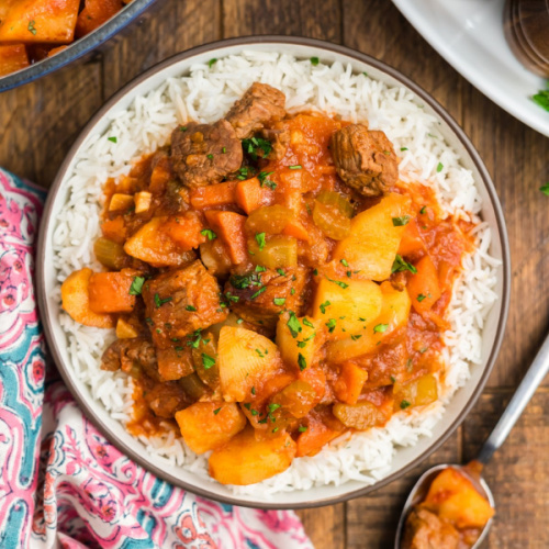 Hawaiian Beef Stew