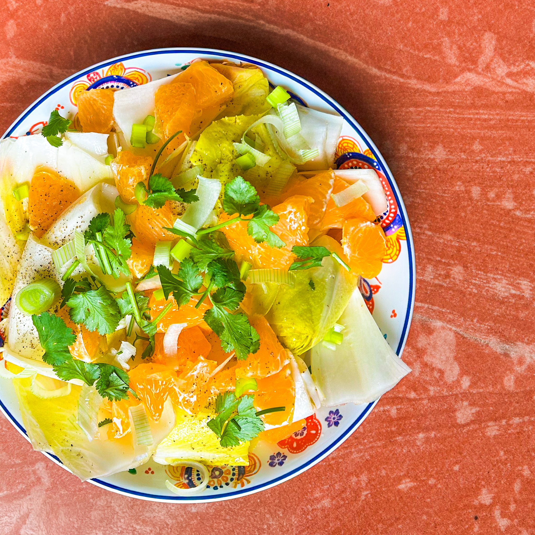Mandarin and Chicory Salad