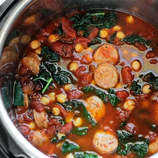 Sausage and Chickpea Stew