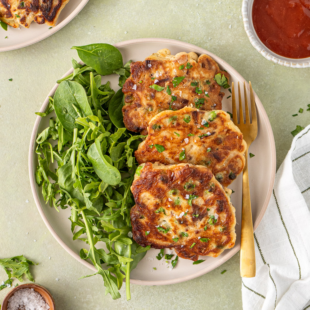Leftover Lamb Fritters