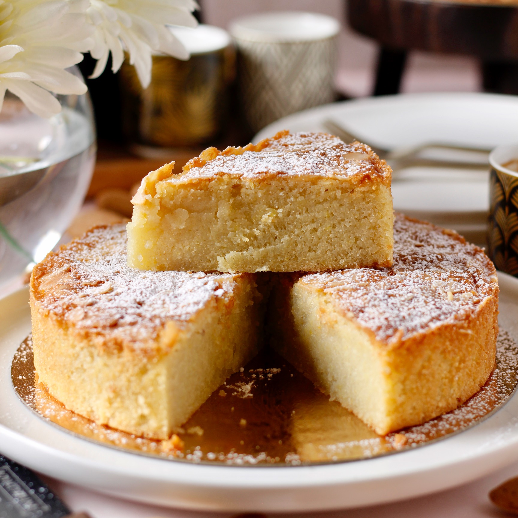 Moist Almond Cake