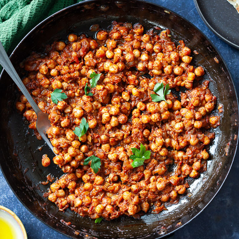 Moroccan Spiced Chickpeas